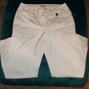 Michael Kors white slacks